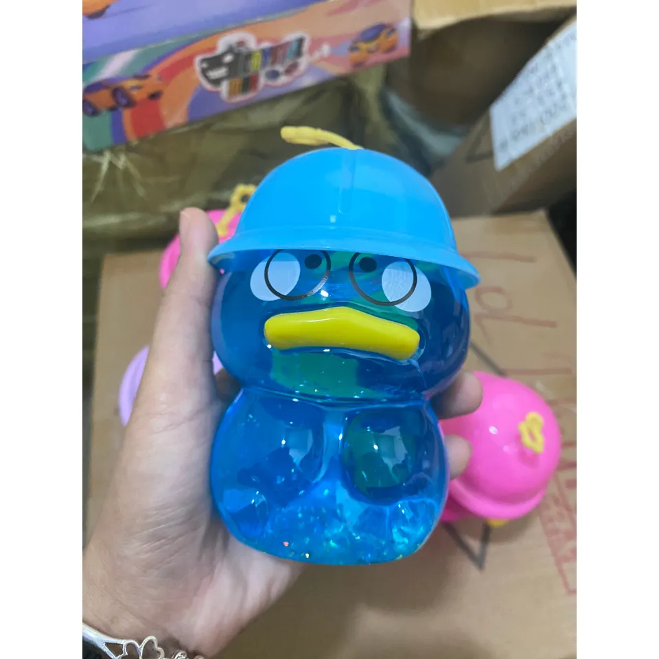 Đồ Chơi Slime Chú Vịt Donald Duck Cực To Ciute Dạng Lỏng Hình Bình Sữa ...