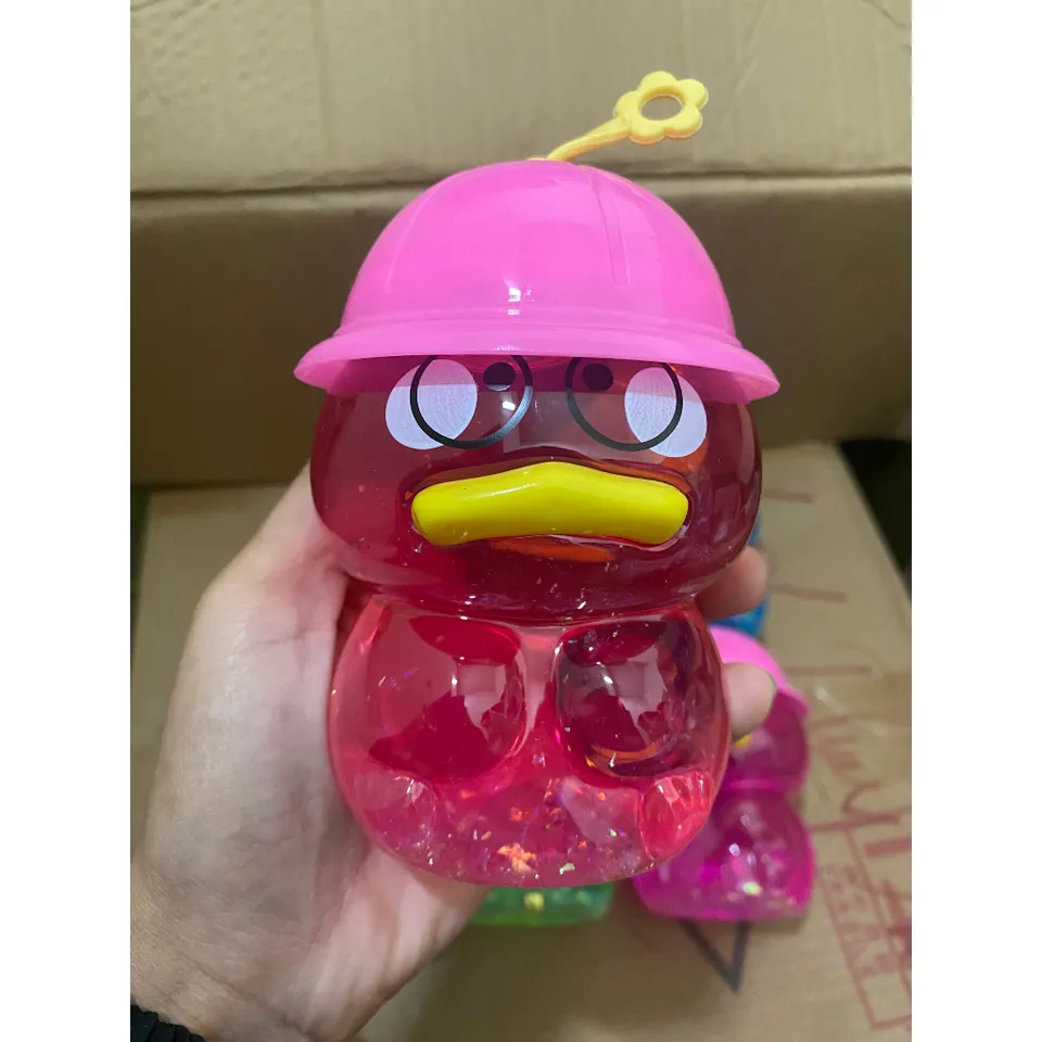 Đồ Chơi Slime Chú Vịt Donald Duck Cực To Ciute Dạng Lỏng Hình Bình Sữa ...