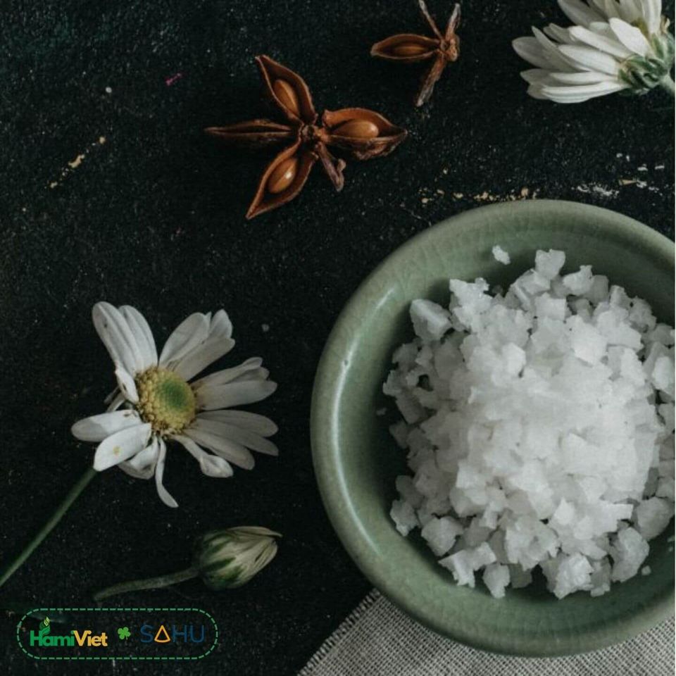 Muối Ngâm Rửa Sahu - 100% Muối Biển Tự Nhiên, Giúp Loại Bỏ Tạp Chất & Vi Khuẩn Trên Thực Phẩm Tươi Ngon & Vệ Sinh