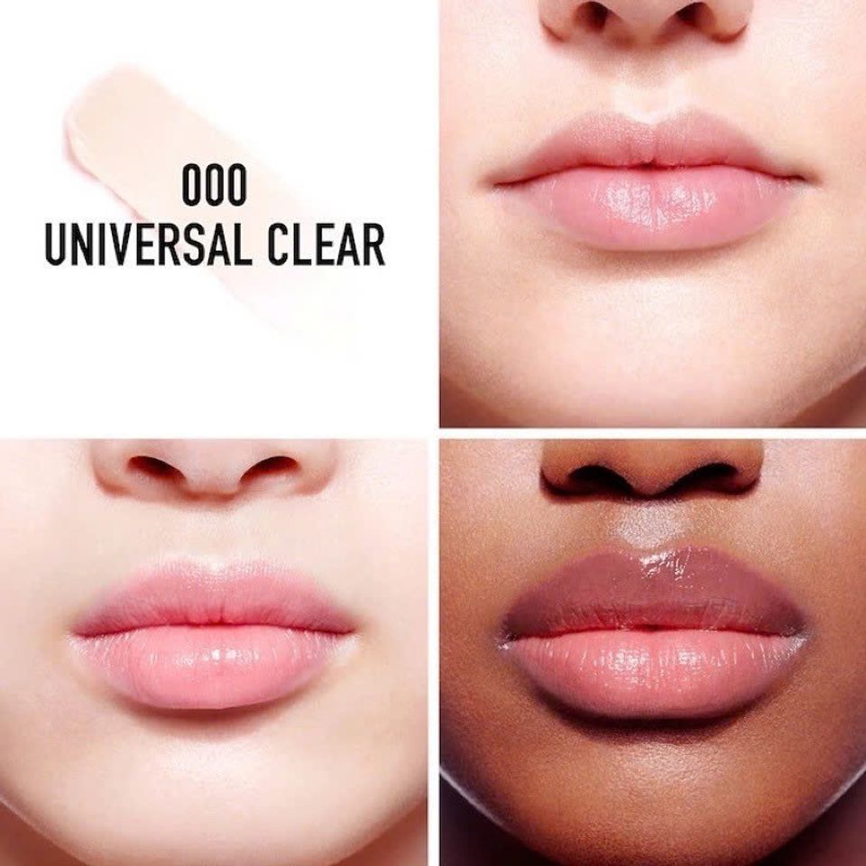 Son Dưỡng Dior Addict Lip Glow Màu 000 Universal Clean 3.2g - Chất Son Mềm Mại, Độ Ẩm Tối Đa, Vẻ Đẹp Tự Nhiên
