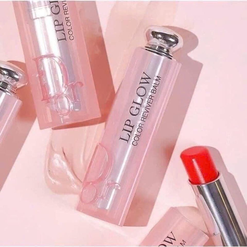 Son Dưỡng Dior Addict Lip Glow Màu 032 Đỏ Gừng 3.2g - Son Dưỡng Môi Sang Trọng, Tự Nhiên, Mềm Mại, Chăm Sóc Môi