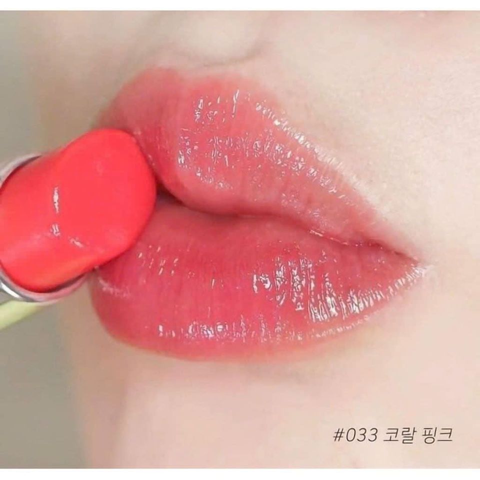 Son Dưỡng Dior Addict Lip Glow 033 Coral Pink 3.2g - Son Hồng San Hô Chính Hãng với Chất Dưỡng Ẩm Tuyệt Vời, Phù Hợp Mọi Lứa Tuổi