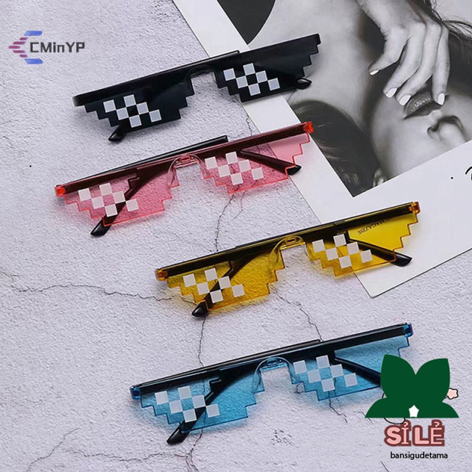 Kính Mát Pixel Retro Độc Đáo - Kính Râm Thời Trang Trung Tính Cho Nam ...