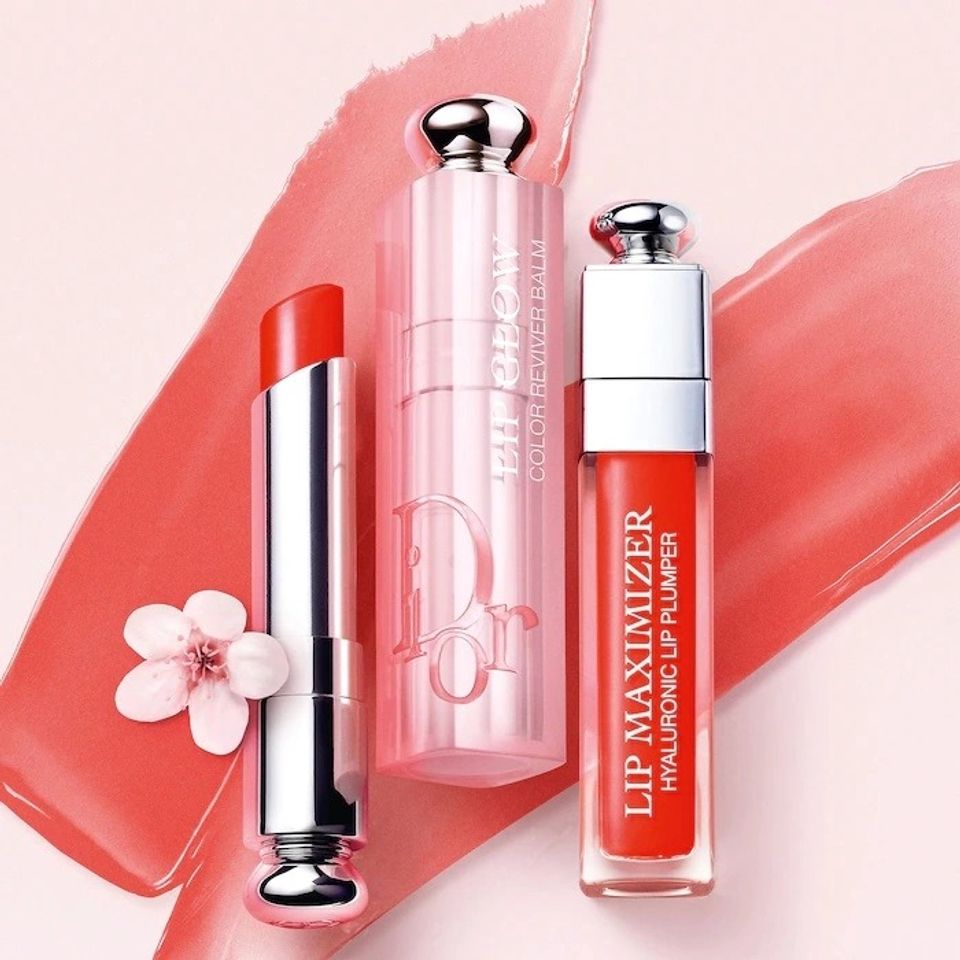 Son Dưỡng Môi Dior Addict Lip Maximizer 015 Cherry - Dưỡng Ẩm Tối Ưu, Màu Đỏ Rực Rỡ, Chính Hãng 6ml