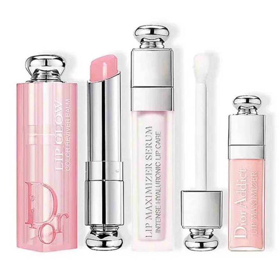 Set Son Dưỡng Dior Addict Natural Glow 3 Món Chính Hãng - Bộ Sản Phẩm Chăm Sóc Môi Sang Trọng, Độ Ẩm Tối Ưu, Màu Tự Nhiên