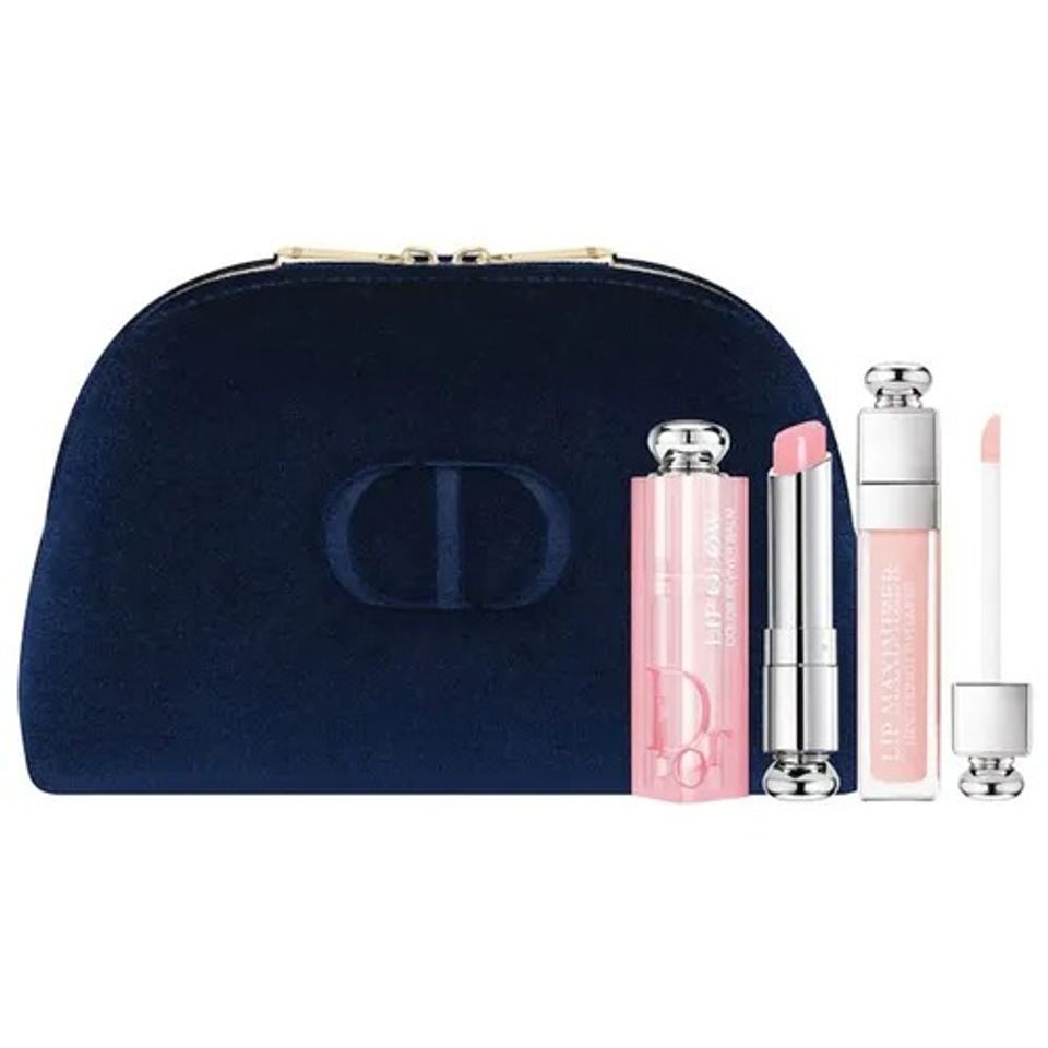 Set Son Dưỡng Dior Natural Glow Essentials Gift 3 Món Chính Hãng - Bộ Quà Tặng Sang Trọng Cho Môi Căng Mọng, Tự Nhiên