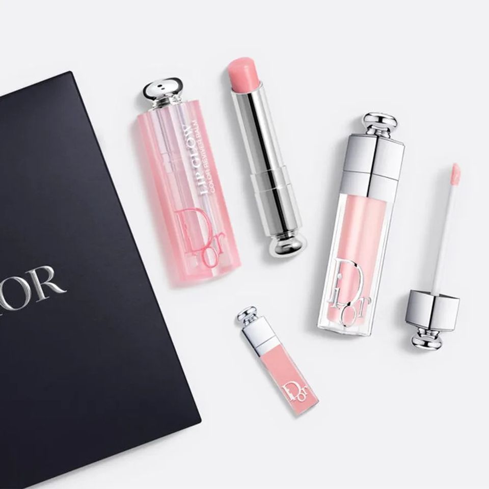 Bộ Son Dưỡng Dior Addict Natural Glow 3 Món Chính Hãng - Chăm Sóc Môi Tự Nhiên, Đẹp Tươi Sáng từ Pháp