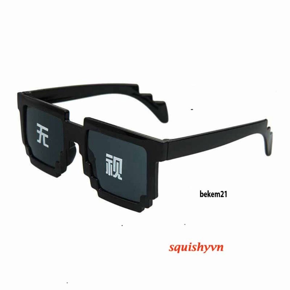 Kính Mắt Thug Life Cá Tính Unisex - Kính Râm Minecraft Thời Trang Siêu ...