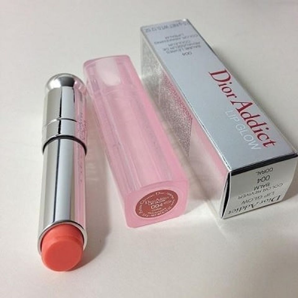 Son Dưỡng Dior Addict Lip Glow Balm 004 Coral - Son Môi Hàng Chính Hãng Màu Cam San Hô 3.2g - Dưỡng Ẩm Tự Nhiên, Chăm Sóc Môi