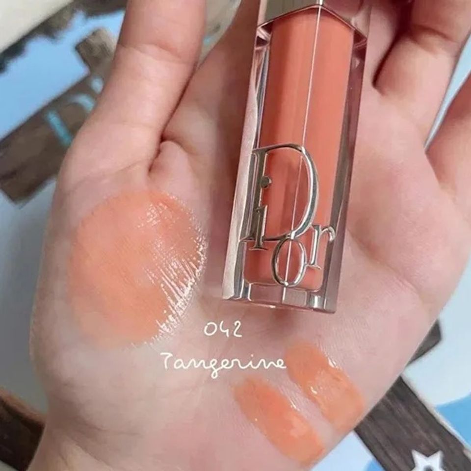 Son Dưỡng Môi Dior Addict Lip Maximizer 042 Tangerine 6ml - Màu Cam Tươi, Ẩm Mịn, Quyến Rũ, Chính Hãng