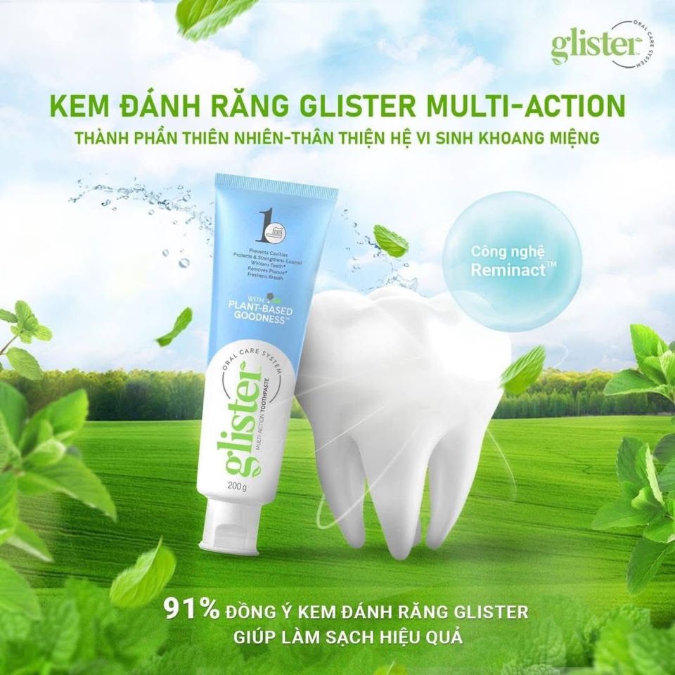 Kem đánh răng đa năng Glister