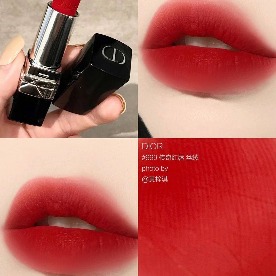 Set Son Dior Mini Rouge Lipstick Chính Hãng - 3 Màu Hồng Đất 720, Nâu Đất 200, Đỏ Thuần 999 - Dưỡng ẩm, Thiết Kế Nhỏ Gọn, Thời Trang