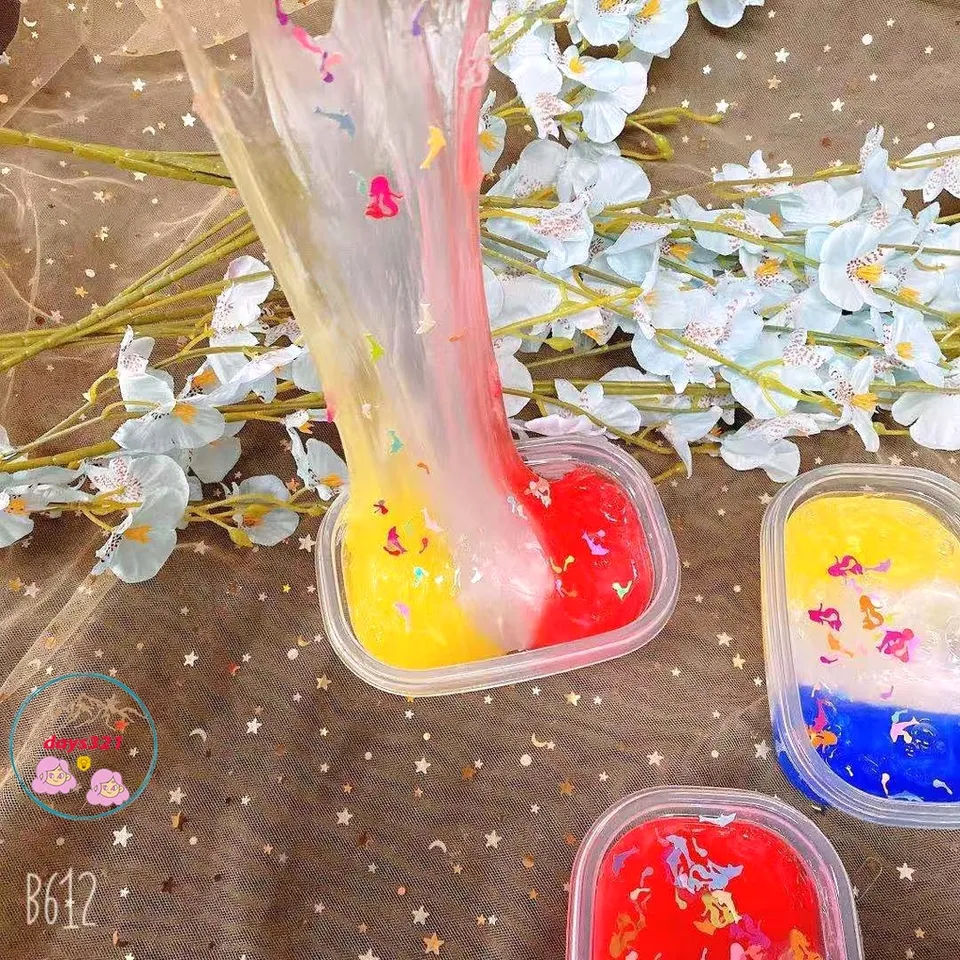 Hũ Slime Ma Quái 300ML Phối 3 Màu Charm Thủy Tinh - Đồ Chơi Chất Nhầy ...
