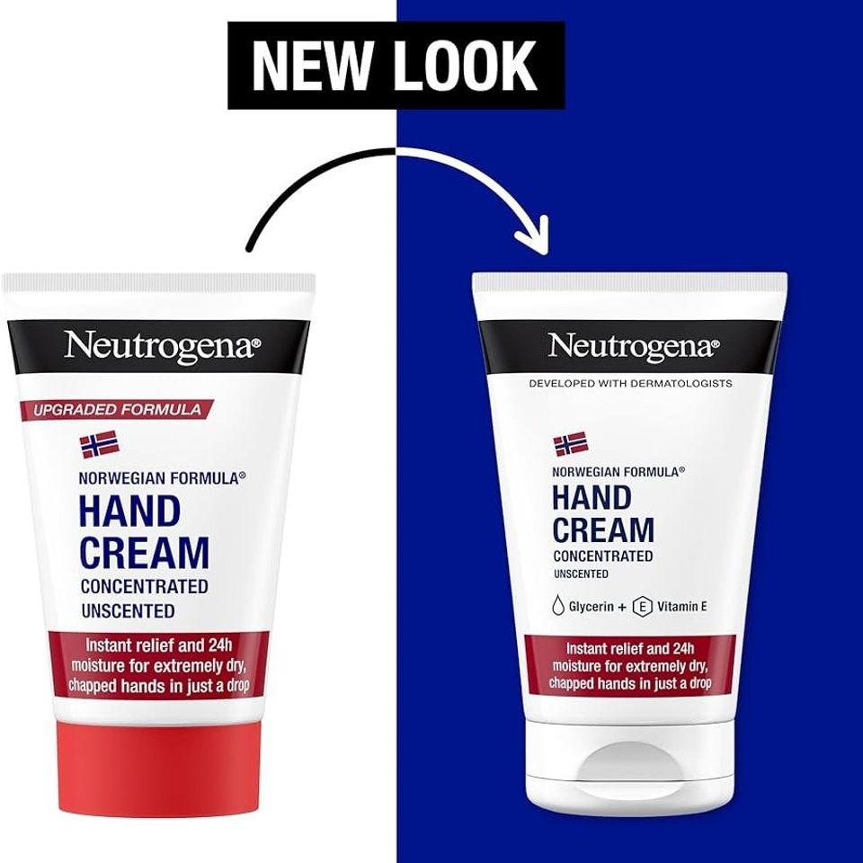 Kem Dưỡng Da Tay Neutrogena Norwegian Formula Hand Cream 50g - Không Mùi, Giàu Dưỡng Ẩm, Phù Hợp Da Nhạy Cảm, Chính Hãng Mỹ