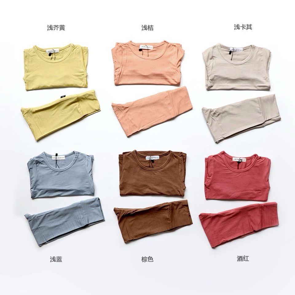 Bộ Đồ Dài Tay Thun Lạnh Cạp Cao MinkyMom Chống Muỗi Cho Bé - Quần Áo Thời Trang Trẻ Em An Toàn, Thoáng Mát Từ Quảng Châu