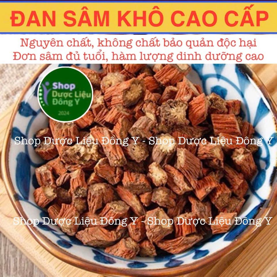 Đan Sâm Khô Thái Phiên Cao Cấp 100g - Hỗ Trợ Giảm Đau Bụng Kinh, Cải Thiện Giấc Ngủ và Tăng Cường Sức Khỏe