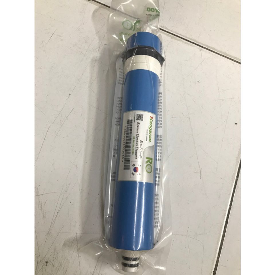 Màng Lọc RO Kangaroo KG RO1812 100G - Lõi Lọc Nước Chính Hãng Hàn Quốc - Loại Bỏ Siêu Vi Khẩn và Kim Loại Nặng