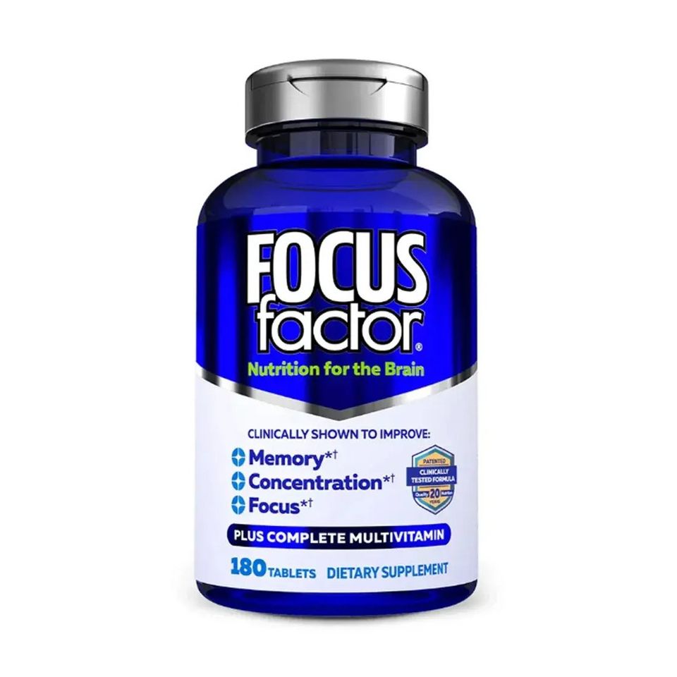 Viên uống bổ não Focus Factor Nutrition For The Brain Mỹ - Hỗ trợ trí nhớ, tập trung, 180 viên, hạn sử dụng đến 2028