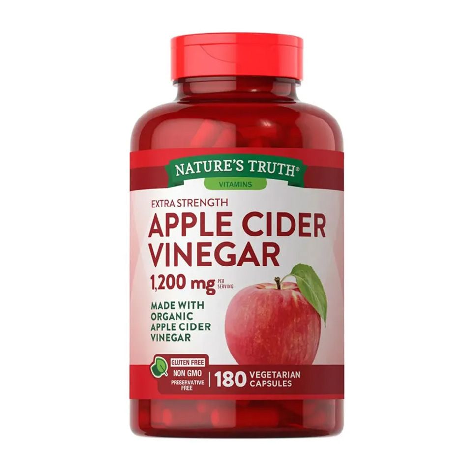 Viên uống giấm táo giảm cân Nature’s Truth 1200mg - Hỗ trợ giảm cân và cải thiện tiêu hóa, 180 viên Mỹ