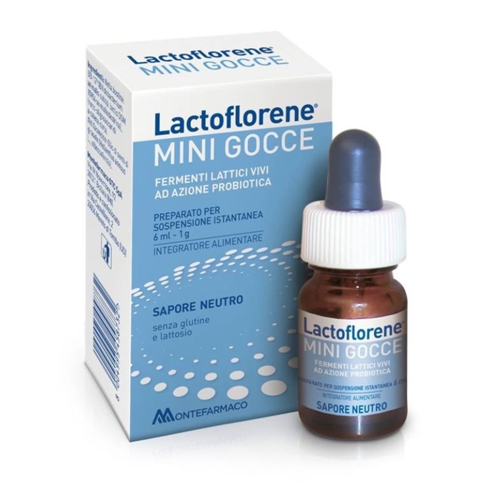 Men Vi Sinh Lactoflorene Mini Gocce 6ml - Hỗ Trợ Tiêu Hóa Cho Trẻ Sơ Sinh, Giảm Rối Loạn Tiêu Hóa, Tăng Cường Miễn Dịch