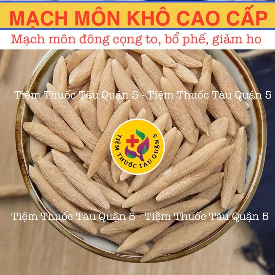 Mạch Môn Thượng Hạng 100g - Thực Phẩm Khô Giảm Ho, Thanh Nhiệt, Tốt Cho Người Huyết Áp Thấp - Thảo Dược Tự Nhiên