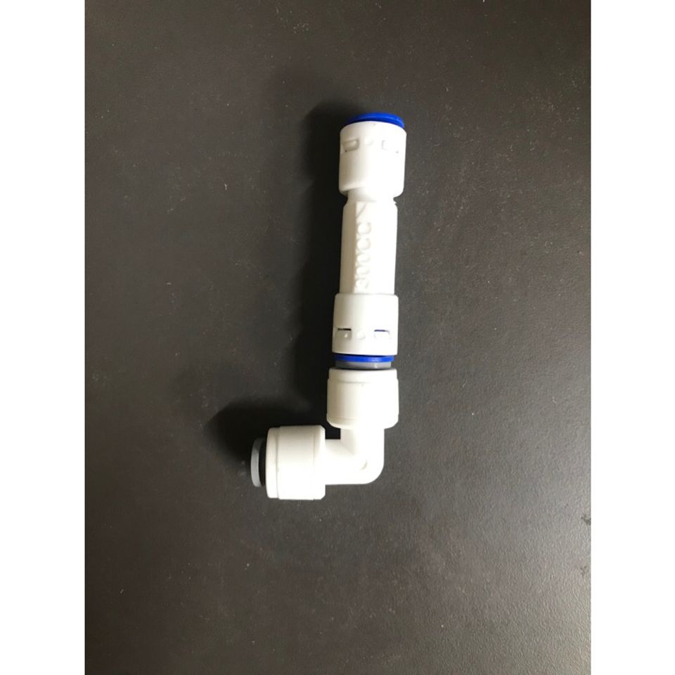 Van 1 Chiều Góc Nối Nhanh - Van Xả Nước Thải 300CC Cho Máy Lọc Nước RO - Giảm Lượng Nước Thải, Chất Liệu Nhựa Cao Cấp