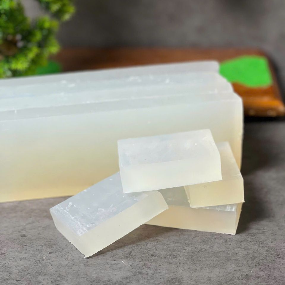 Phôi Xà Phòng Glycerin Trong 1kg - Đổ Mồ Hôi Ít, Cao Dưỡng Chất từ Escoco Vietnam - Nguyên Liệu Làm Mỹ Phẩm Tự Nhiên