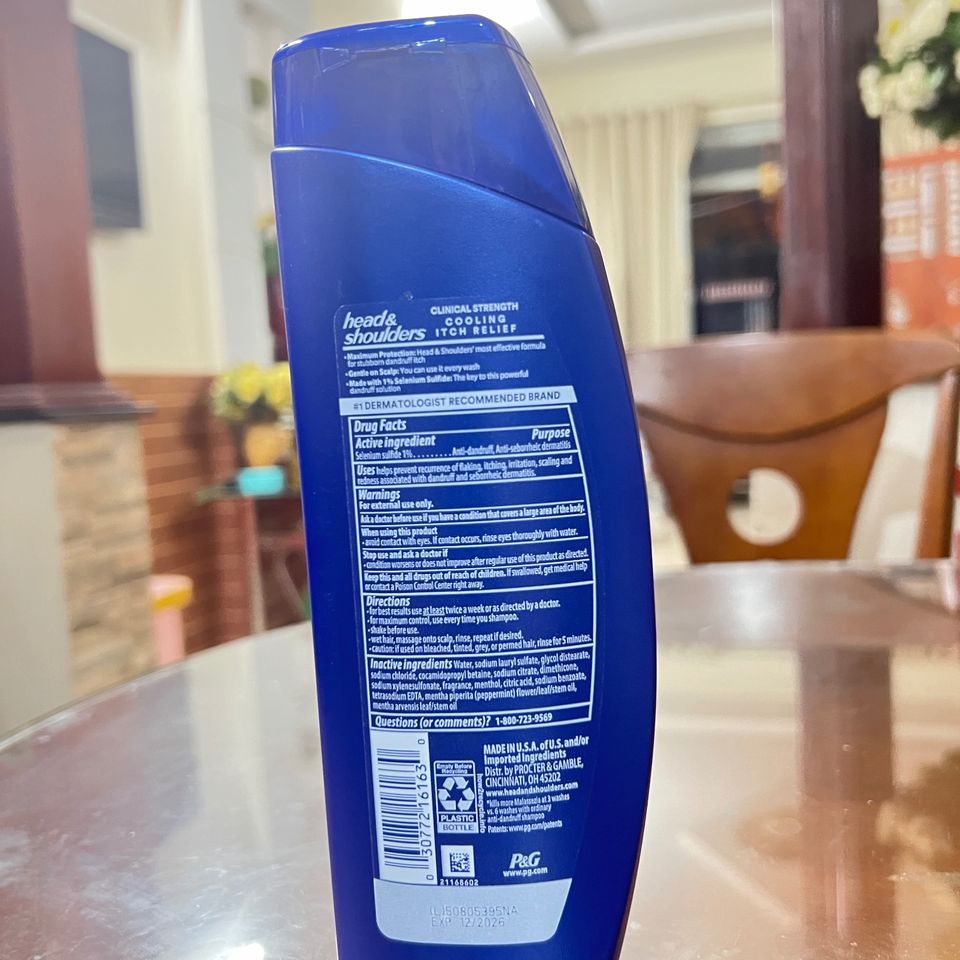 Dầu Gội Giảm Gàu Head & Shoulders Clinical Strength 400ml - Giải Pháp Hiệu Quả Cho Da Đầu Ngứa Và Gàu, Sản Phẩm Từ Mỹ
