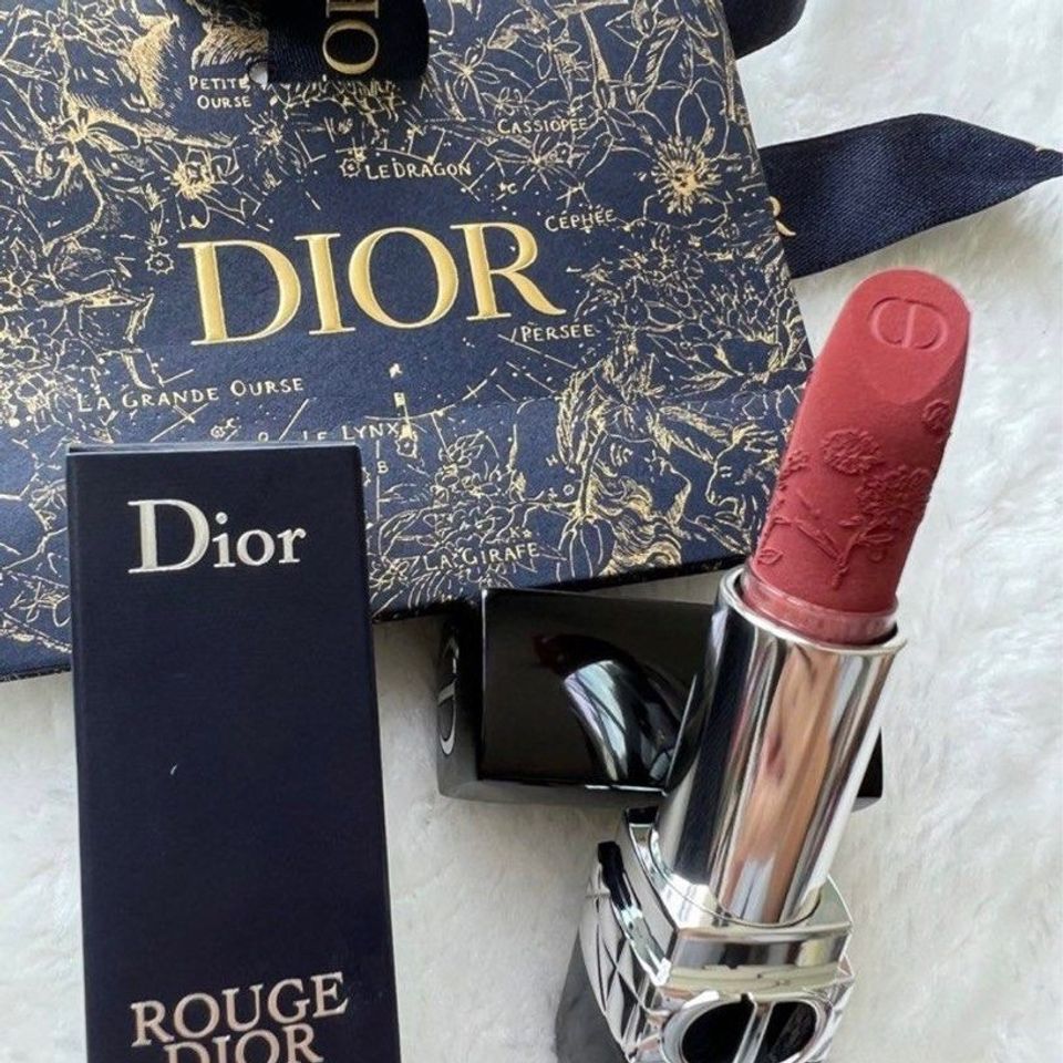Son Dior Rouge Dior Millefiori Couture Edition 1947 Miss Dior - Màu Cam Cháy Sang Trọng, Đẳng Cấp Chính Hãng Từ Pháp