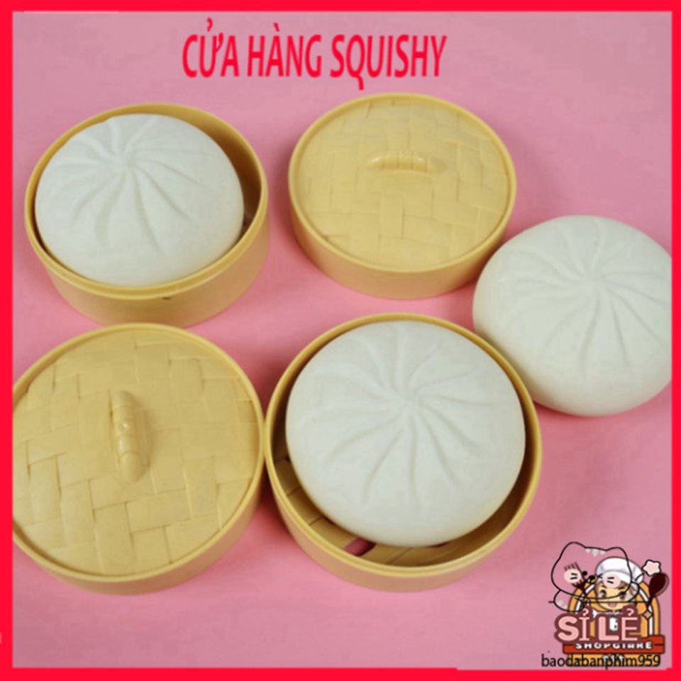 Bánh Bao Squishy Gudetama - Đồ Chơi Giải Tỏa Stress Nhẹ Nhàng, Móc Khóa Dễ Thương, Quà Tặng Ý Nghĩa Cho Trẻ Em