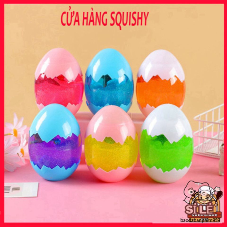Đồ Chơi SLIME Hình Cái Trứng Lớn Gudetama - Thú Vị, Giải Stress, Sáng Tạo, Dành Cho Trẻ Em và Người Yêu Thích Thú Nhồi Bông
