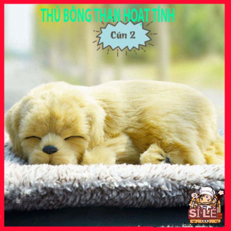 Thú Bông Chó Than Hoạt Tính - Lọc Không Khí Cho Ô Tô, Trang Trí Dễ Thương, Quà Tặng Tuyệt Vời Cho Gia Đình và Trẻ Em