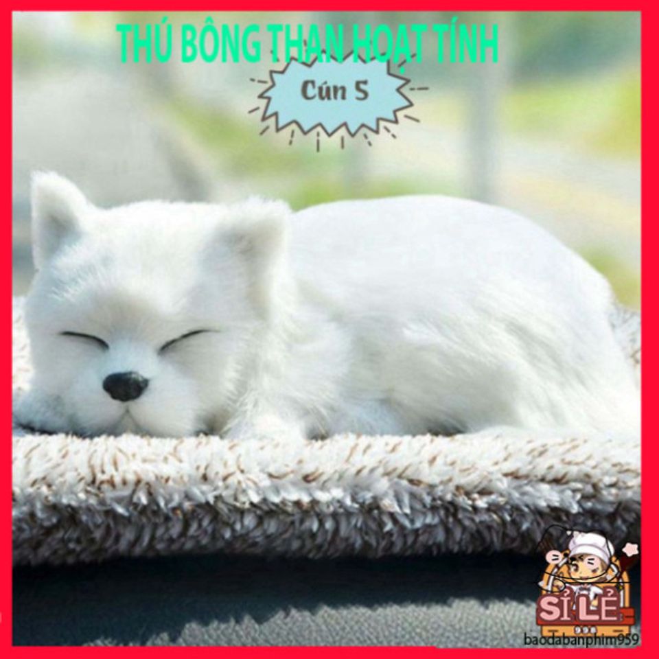 Thú Bông Chó Than Hoạt Tính - Lọc Không Khí Cho Ô Tô, Trang Trí Dễ Thương, Quà Tặng Tuyệt Vời Cho Gia Đình và Trẻ Em