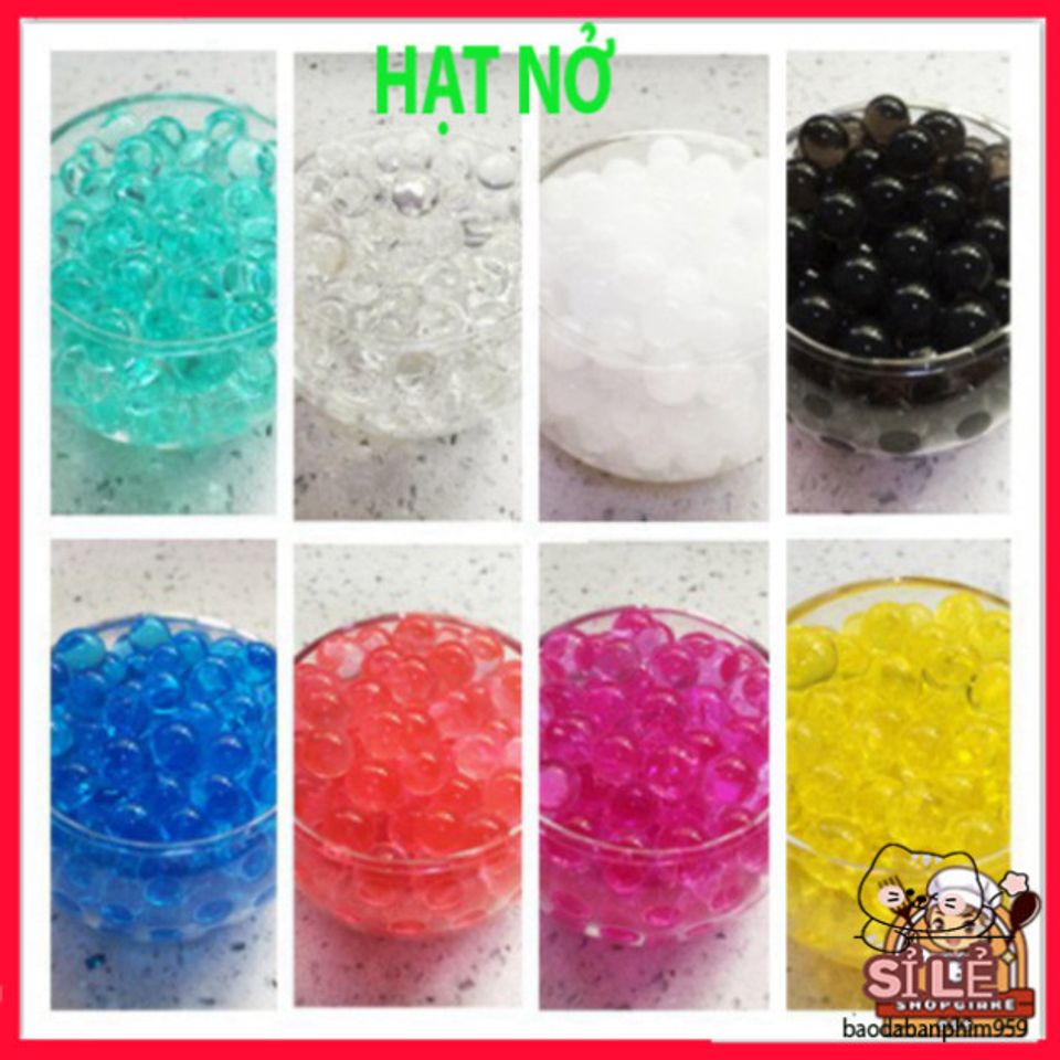 Hạt Tinh Thể Nở Trồng Cây Không Cần Đất - Giải Pháp Tiện Lợi 10.000 Viên Slime Thú Vị, Trang Trí Tiểu Cảnh Sống Động