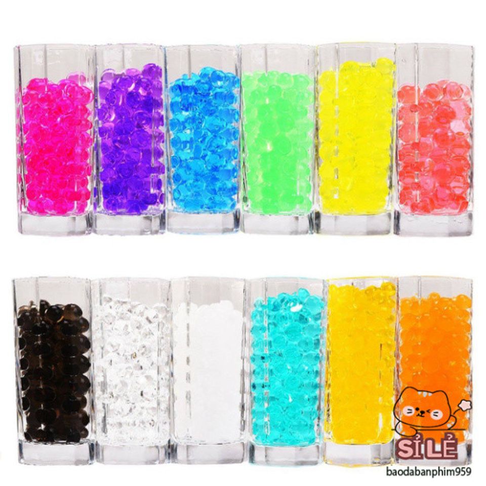 Hạt Tinh Thể Nở Trồng Cây Không Cần Đất - Giải Pháp Tiện Lợi 10.000 Viên Slime Thú Vị, Trang Trí Tiểu Cảnh Sống Động