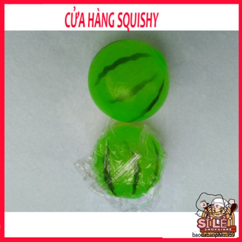 Squishy Quả Dưa Đỏ Xanh Dễ Thương - Mochi Slime Giảm Stress Thú Vị, Đồ Chơi Thư Giãn Dành Cho Trẻ Em và Người Lớn