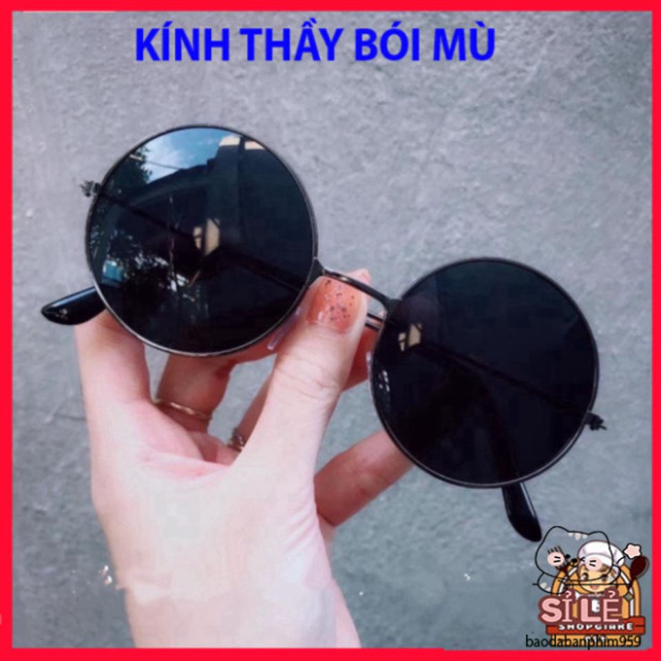 Kính Râm Gojo Satoru Mẫu Tròn Phong Cách Nam Nữ - Thần Thái Thầy Bói Mù ...