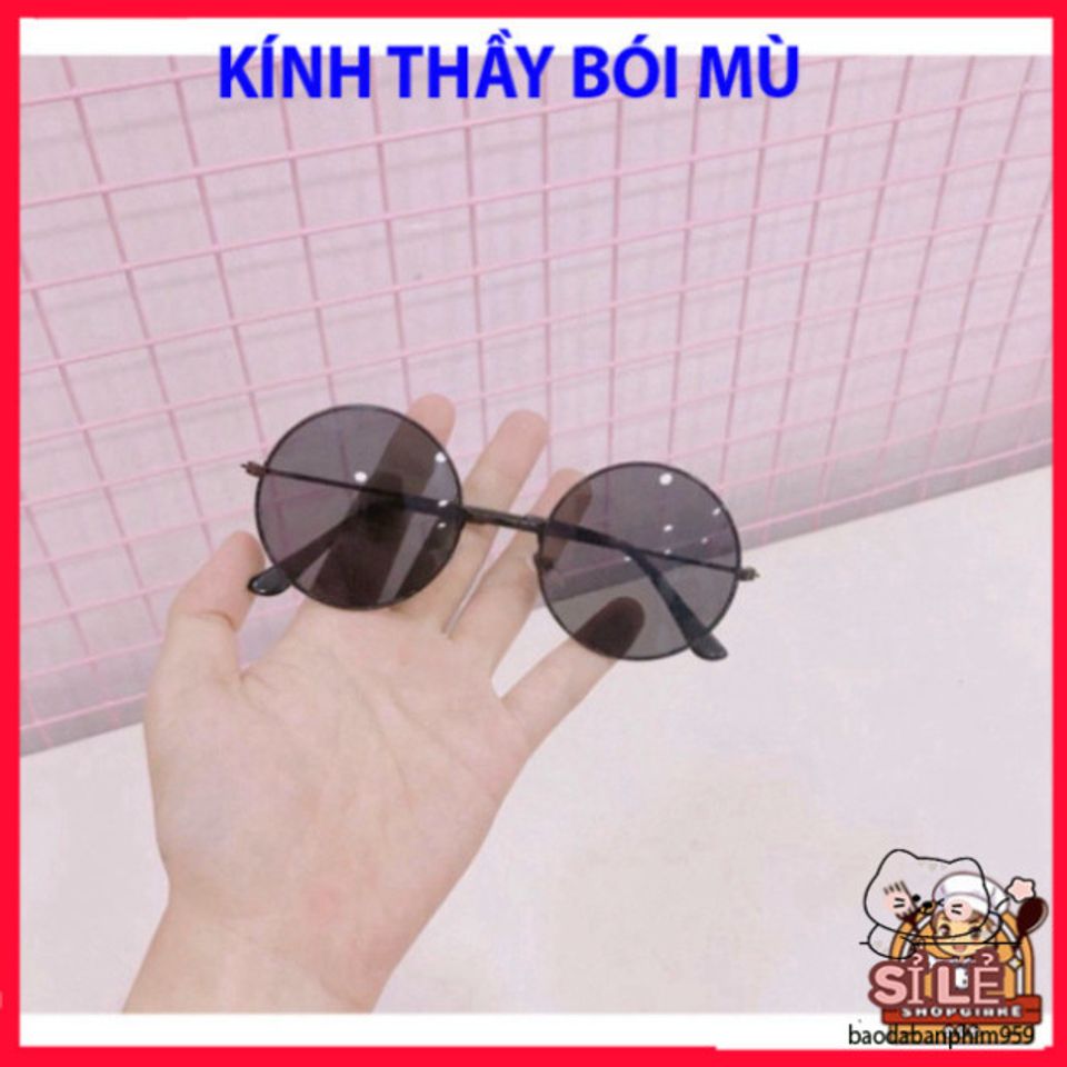 Kính Râm Gojo Satoru Mẫu Tròn Phong Cách Nam Nữ - Thần Thái Thầy Bói Mù ...