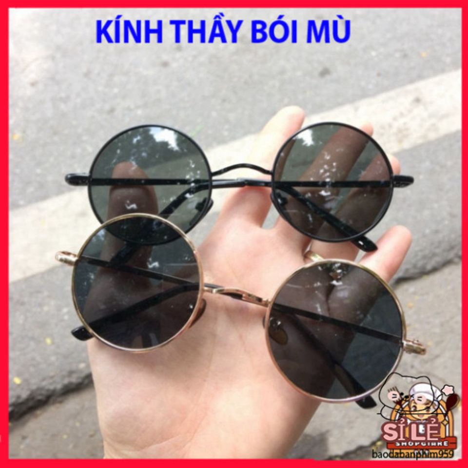 Kính Râm Gojo Satoru Mẫu Tròn Phong Cách Nam Nữ - Thần Thái Thầy Bói Mù ...