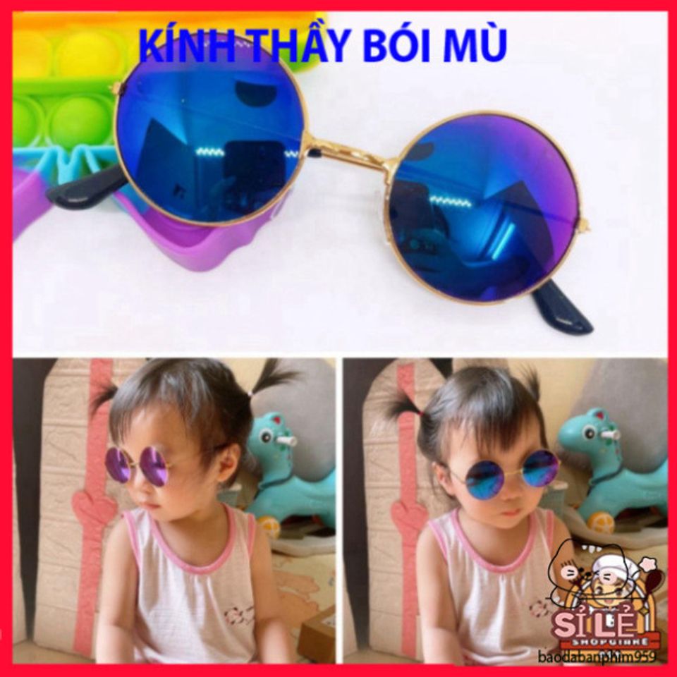 Kính Mắt Chống Tia UV 1996 - Phong Cách Thời Trang, Gọng Chắc Chắn, Kính Chụp Hình Tết Thầy Bói Cho Trẻ Em và Người Lớn
