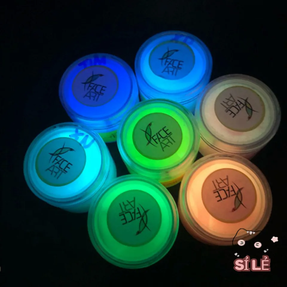 Sơn Dạ Quang 60gr – Sơn Acrylic Phát Sáng Đêm Màu Xanh Lá/Xanh Dương ...