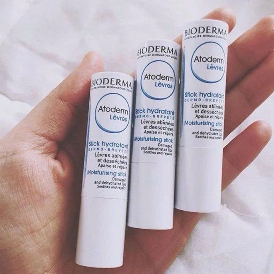 Son dưỡng môi Bioderma Atoderm Levres Stick Hydratant - Dưỡng ẩm tự nhiên, bảo vệ môi, không hóa chất độc hại, tiện lợi sử dụng mọi lúc.