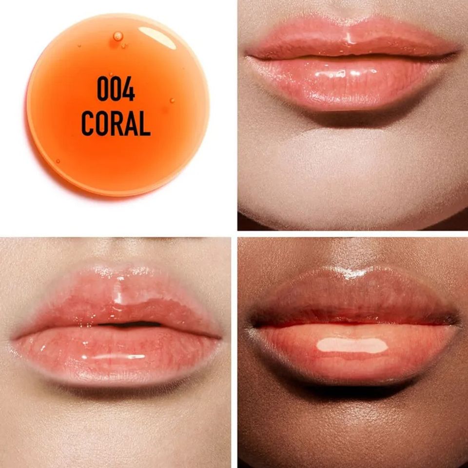 Son Dưỡng Dior Addict Lip Glow Oil Màu 004 Cam Tươi - Dưỡng ẩm, Tự Nhiên, Rạng Rỡ cho Đôi Môi