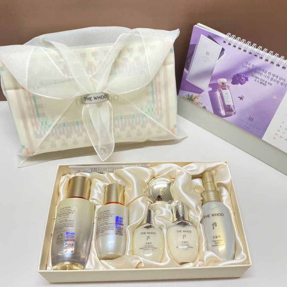 Bộ Tinh Chất Đông Y Whoo Bichup Ultimate Recovery Youth Serum Set - Dưỡng Da Chống Lão Hóa, Cung Cấp Độ Ẩm, Tái Tạo Da