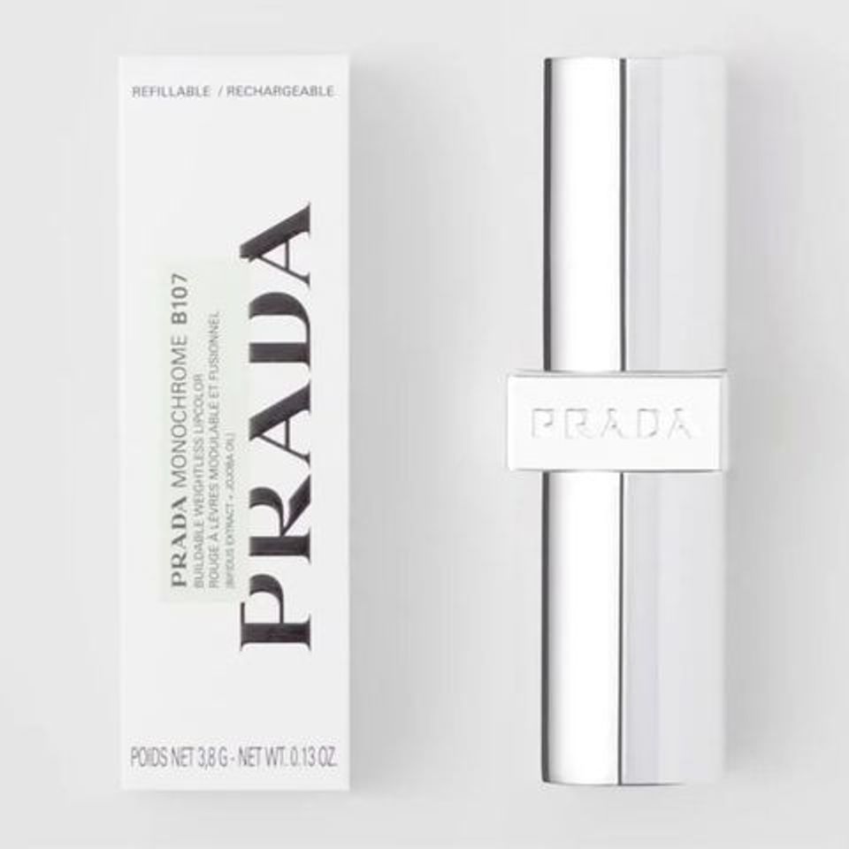 Son Lì Prada Monochrome Soft Matte Màu B107 Sedona - Hồng Đất Chính Hãng, Chất Son Mềm Mịn, Lâu Trôi, Phong Cách Sang Trọng