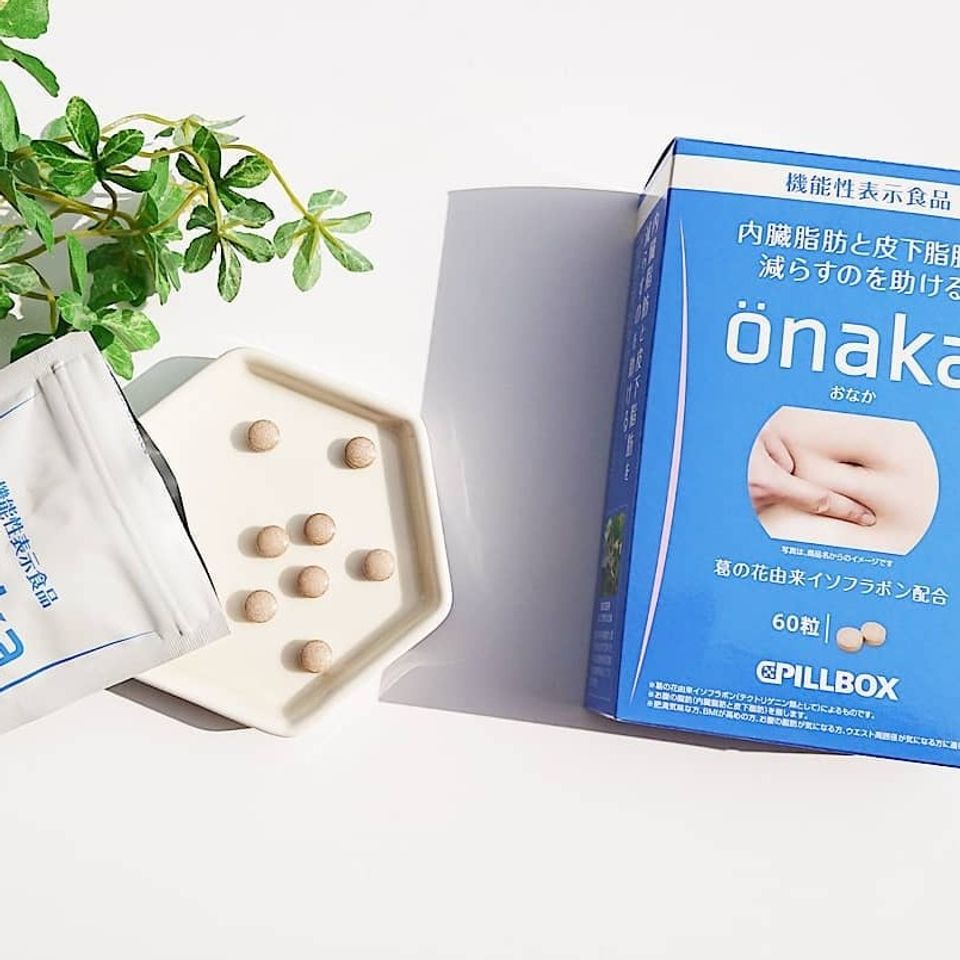 Viên Uống Hỗ Trợ Tan Mỡ Bụng Onaka Cpillbox Chính Hãng - Giảm Cân Tự Nhiên, 60 Viên Bổ Sung Đốt Cháy Mỡ Thừa, Cải Thiện Sức Khỏe