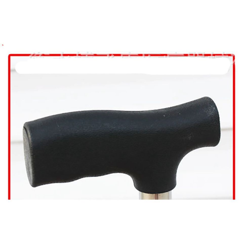 Gậy chống 4 chân điều chỉnh cao cho người già - Gậy hỗ trợ đi lại inox chắc chắn, an toàn cho người phục hồi chức năng