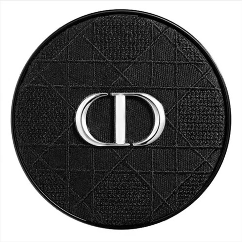 Vỏ Hộp Phấn Nước Dior Forever Cushion Case Compact Chính Hãng - Thiết Kế Sang Trọng, Embroidered Cannage Màu Đen cho Lớp Nền Hoàn Hảo
