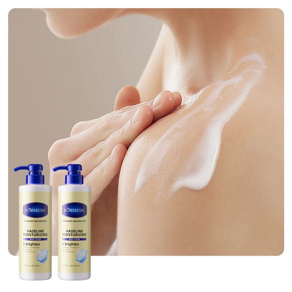 Sữa Dưỡng Thể Vaseline 500ML - Kem Làm Trắng Da Siêu Trắng & Dưỡng Ẩm, Giúp Da Sáng Mịn & Rạng Rỡ Từng Ngày