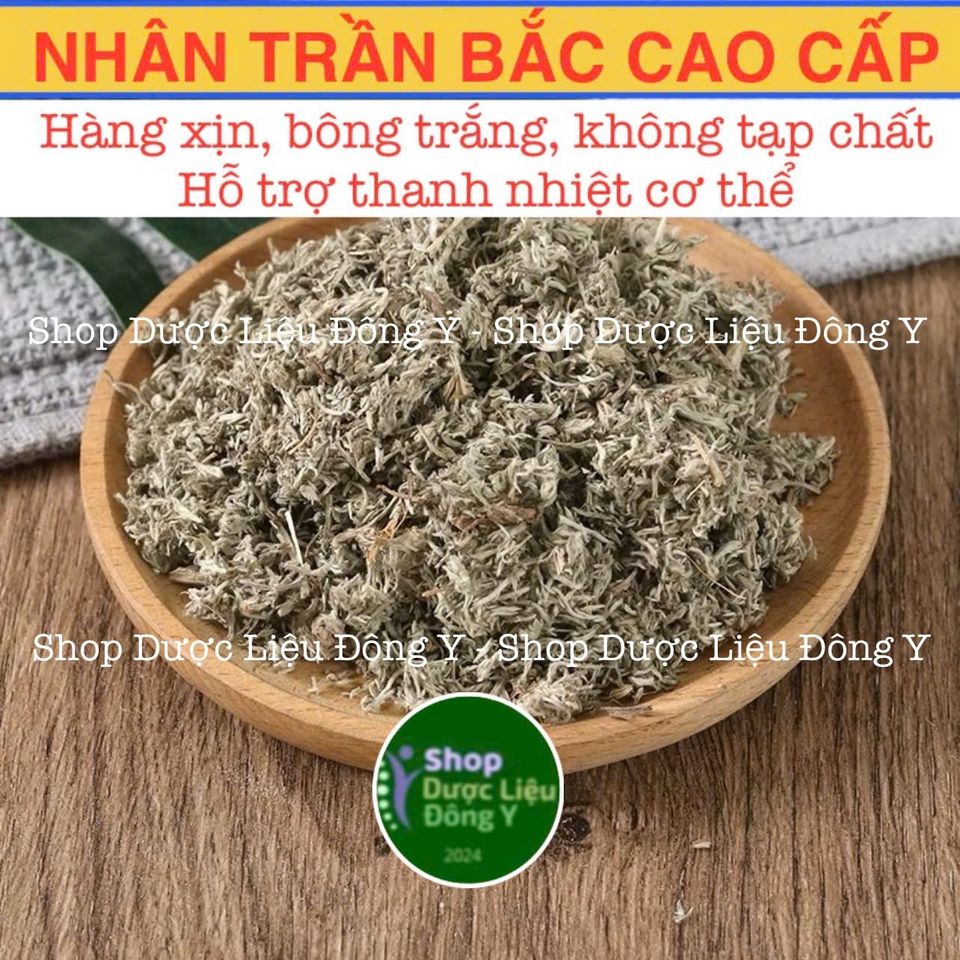 Nhân Trần Bắc Bông Trắng Cao Cấp Khô - Giải Độc, Mát Gan, Hỗ Trợ Gan 100g - Thực Phẩm Khô Tự Nhiên